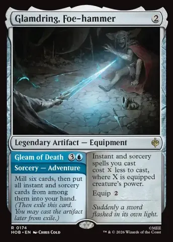 Glamdring, Foe-hammer // Gleam of Death · 174