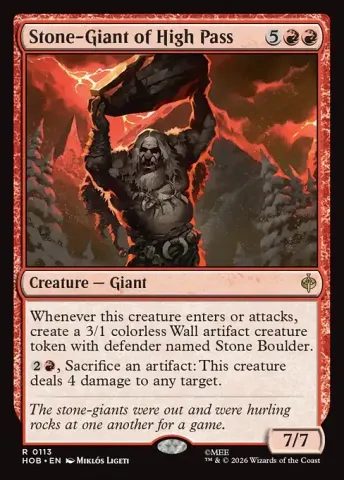 Stone-Giant of High Pass · 113