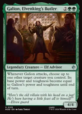 Galion, Elvenking's Butler · 125