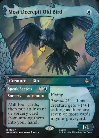 Most Decrepit Old Bird // Speak Secrets · 257