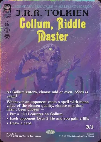 Gollum, Riddle Master · 277
