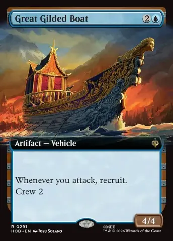 Great Gilded Boat · 291