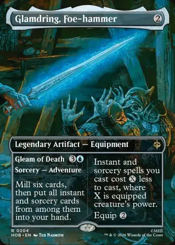 Glamdring, Foe-hammer // Gleam of Death · 204