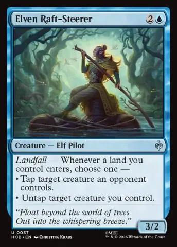 Elven Raft-Steerer · 37