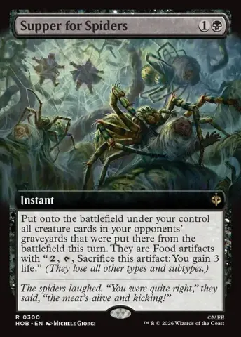 Supper for Spiders · 300