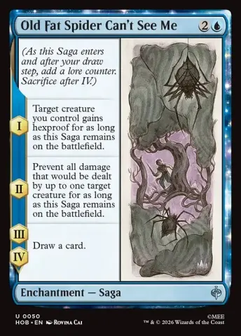 Old Fat Spider Can't See Me · 50