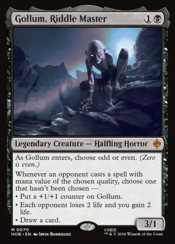 Gollum, Riddle Master · 70