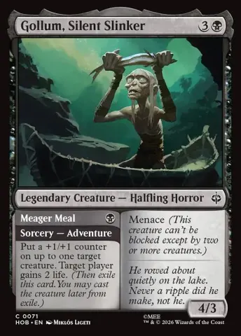 Gollum, Silent Slinker // Meager Meal · 71