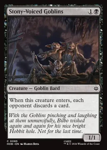 Stony-Voiced Goblins · 85