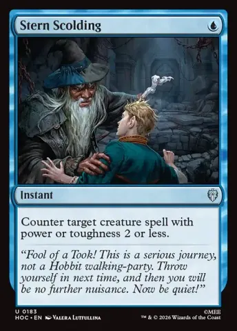 Stern Scolding · 183