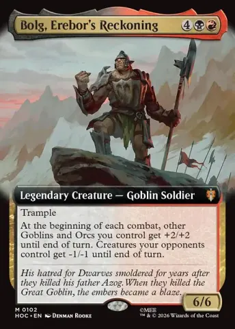 Bolg, Erebor's Reckoning · 102