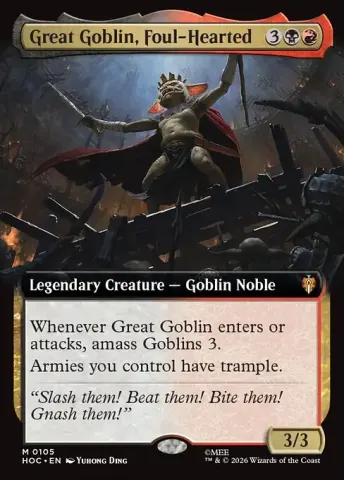 Great Goblin, Foul-Hearted · 105
