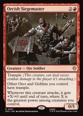 Orcish Siegemaster · 201