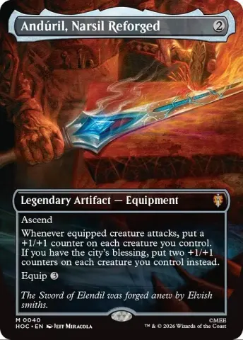 Andúril, Narsil Reforged · 40