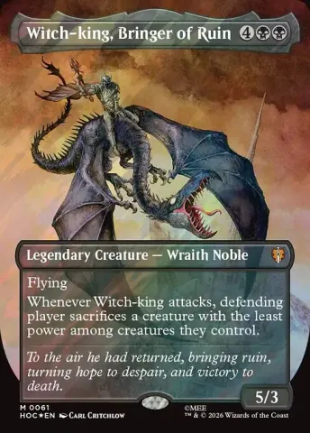Witch-king, Bringer of Ruin · 61