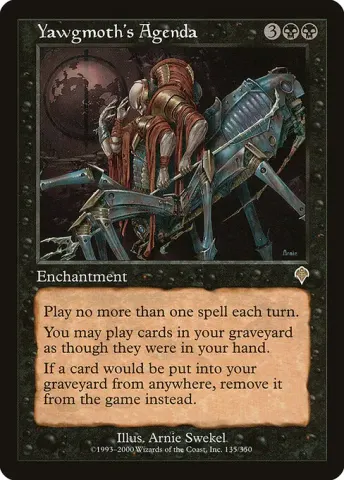 Yawgmoth's Agenda · 135