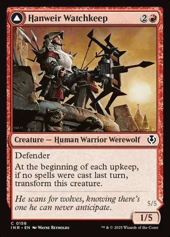 Hanweir Watchkeep // Bane of Hanweir · 158