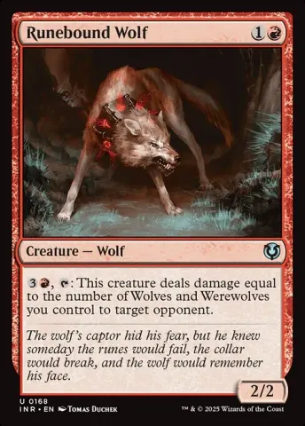 Runebound Wolf · 168