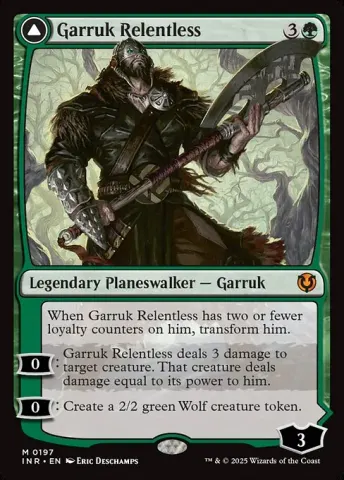Garruk Relentless // Garruk, the Veil-Cursed · 197