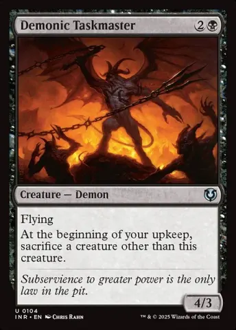 Demonic Taskmaster · 104