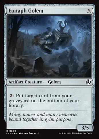 Epitaph Golem · 262