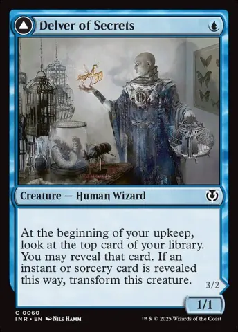 Delver of Secrets // Insectile Aberration · 60