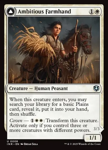 Ambitious Farmhand // Seasoned Cathar · 8