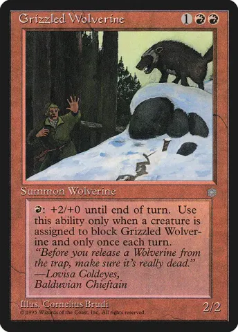 Grizzled Wolverine · 192