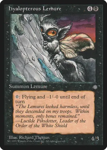 Hyalopterous Lemure · 133