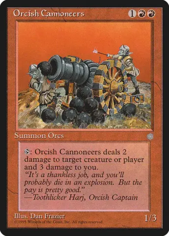 Orcish Cannoneers · 205