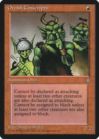Orcish Conscripts · 206