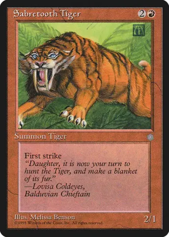 Sabretooth Tiger · 215