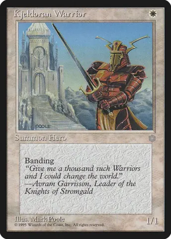 Kjeldoran Warrior · 41