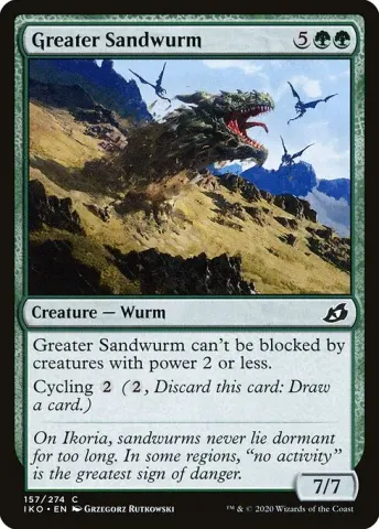 Greater Sandwurm · 157