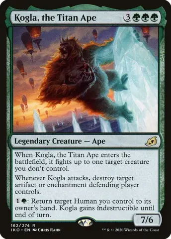 Kogla, the Titan Ape · 162