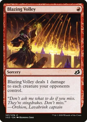 Blazing Volley · 107