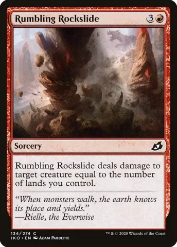 Rumbling Rockslide · 134