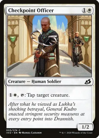 Checkpoint Officer · 5
