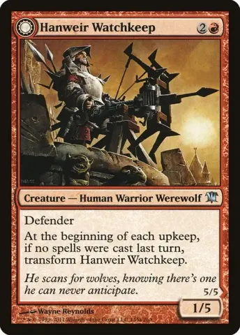 Hanweir Watchkeep // Bane of Hanweir · 145