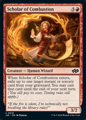 Scholar of Combustion · 19