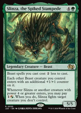 Slinza, the Spiked Stampede · 55