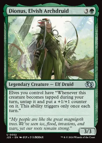 Dionus, Elvish Archdruid · 52