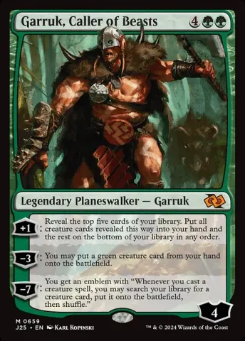 Garruk, Caller of Beasts · 659
