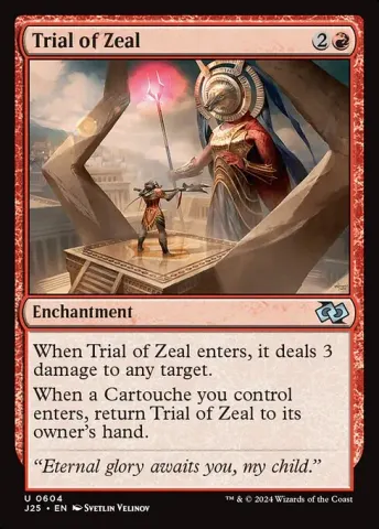 Trial of Zeal · 604