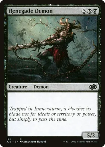 Renegade Demon · 126