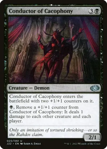 Conductor of Cacophony · 20