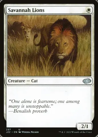 Savannah Lions · 237