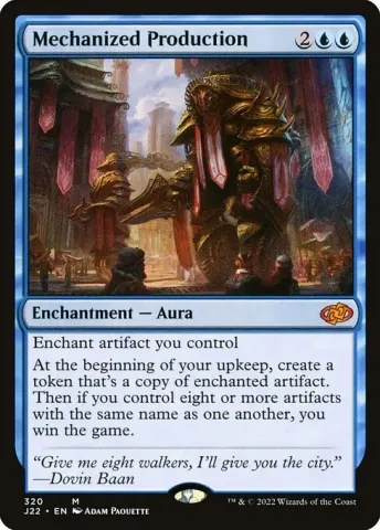 Mechanized Production · 320