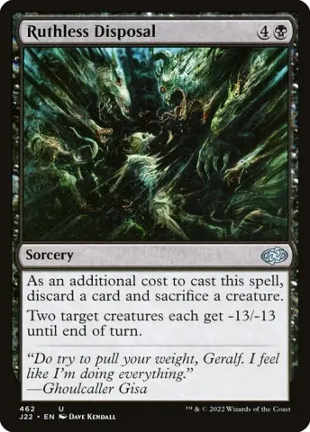 Ruthless Disposal · 462