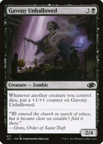 Gavony Unhallowed · 417